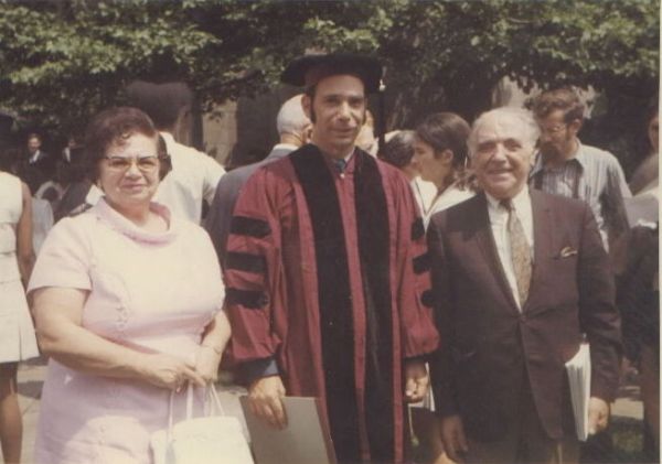 1970 PhD U of Chicago 2 with Mother and Father